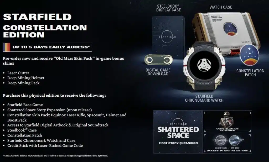 Starfield's Collector's Edition